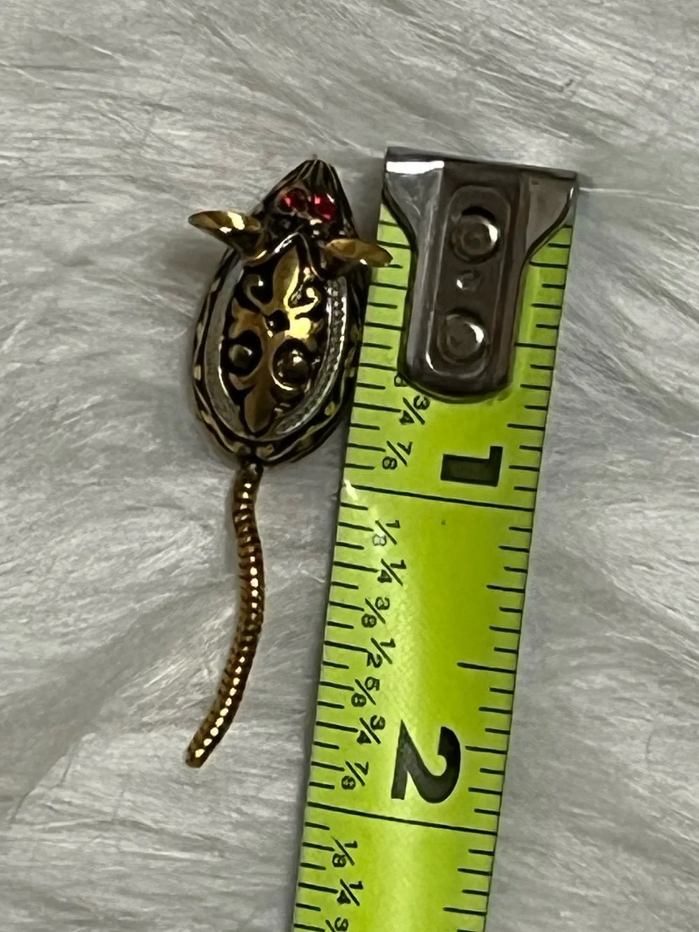Vintage Small Mouse Brooch